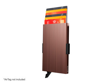 Logo trade mainostuotet tuotekuva: RFID-luottokorttikotelo, jossa on pidike AirTagille 2163155