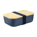 Midori Bamboo Lunchbox, tummansininen