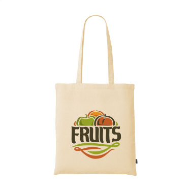 Logo trade mainoslahja kuva: GRS kierrätetty puuvilla Shopper (180 g/m²) pussi