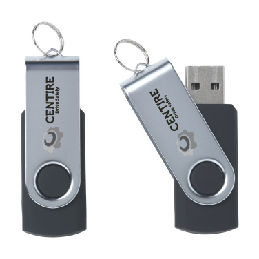 Logotrade mainostuote tuotekuva: USB Twist varastosta 16 Gt