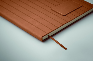 Logo trade liikelahja kuva: A5 muistikirja savuinen PU