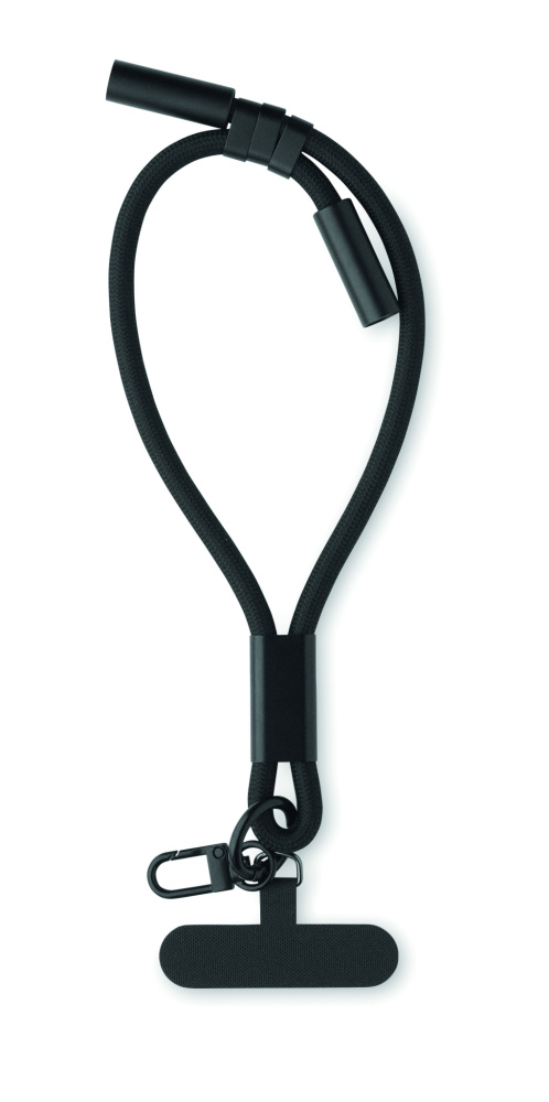 Logo trade mainoslahja ja liikelahja tuotekuva: Rannehihna - latauskaapeli 60W