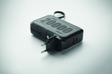 Logo trade mainostuotet tuotekuva: Varavirtalähde 20000 mAh ABS