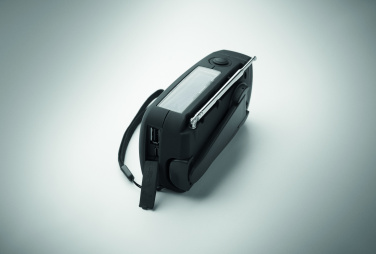 Logotrade mainostuotet kuva: Radio LED-taskulampulla