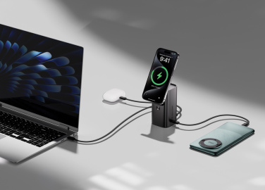 Logo trade mainostuotet tuotekuva: Urban Vitamin Sunnyvale 100 W 15 000 mAh virtapankki