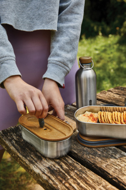 Logo trade liikelahja mainoslahja tuotekuva: Black+Blum teräksestä valmistettu kaksiosainen eväsrasia