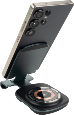 Logo trade mainoslahjat tuotekuva: Puhelinteline langattomalla laturilla