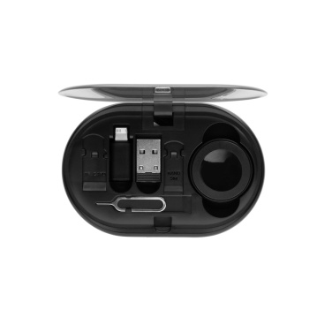 Logo trade mainoslahja kuva: Chargevix RCS -kierrätysmuovinen 60 W lataussetti