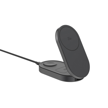 Logotrade mainostuote tuotekuva: Quantum ultra-nopea 3-in-1 25 W taitettava langaton laturi