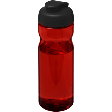 Logotrade mainoslahja tuotekuva: H2O Active® Eco Base 650 ml -urheilujuomapullo läppäkannella