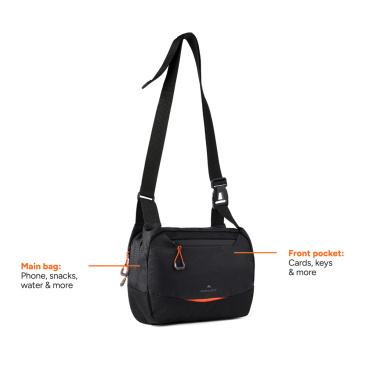 Logo trade mainoslahjat tuotekuva: Nordic Drift Trail RCS Crossbody-laukku 4L