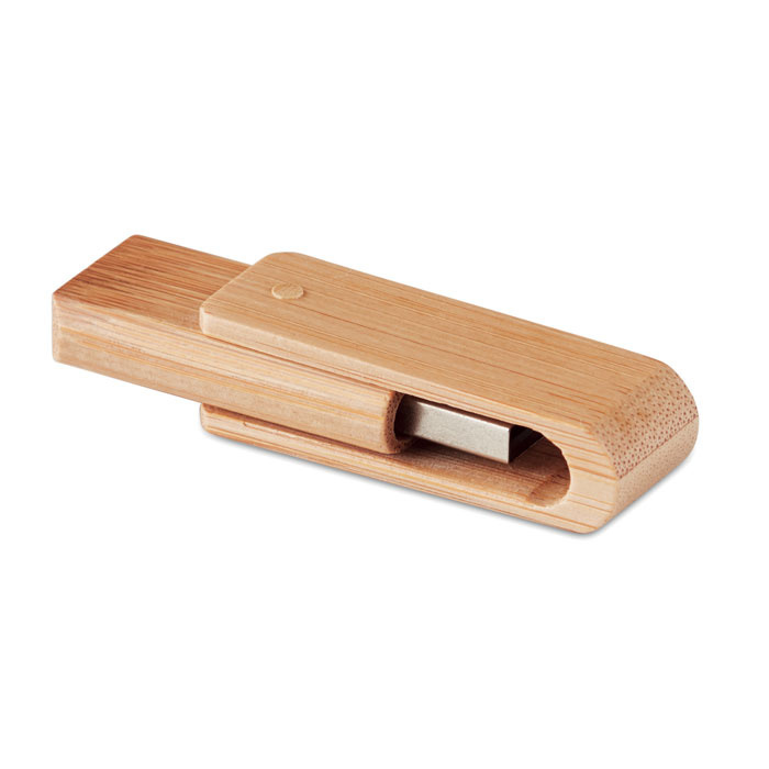 Logotrade mainoslahja ja liikelahja kuva: Bambu USB-muistitikku 1-64GB.