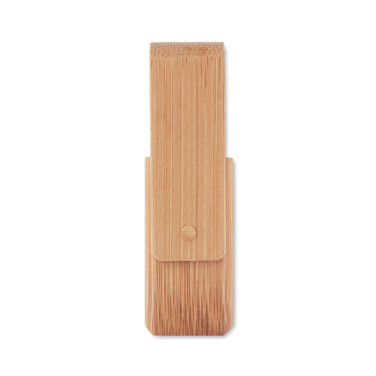 Logotrade mainostuotet kuva: Bambu USB-muistitikku 1-64GB.