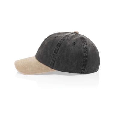 Logotrade liikelahjat mainoslahjat tuotekuva: BEAU AWARE™ -puuvillatwill-lippalakki, 6-osainen, 270 g/m²