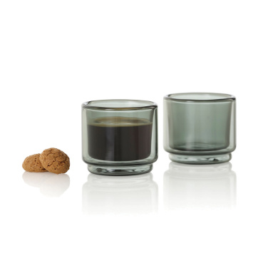 Logo trade liikelahjat tuotekuva: AdHoc Impact -espressomuki 45 ml, 2 kpl:n sarja