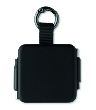 Logotrade mainostuote tuotekuva: Kelautuva 100 W:n USB-C-kaapel