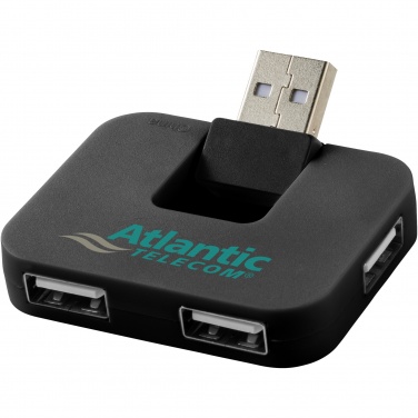 Logotrade dovana nuotrauka: Gaia 4 prievadų USB šakotuvas