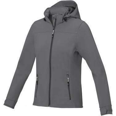 Logotrade firminės dovanos nuotrauka: Langley moteriška softshell striukė