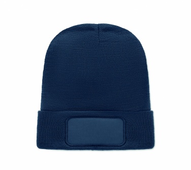 Logotrade verslo dovanos nuotrauka: Unisex beanie RPET poliesteris