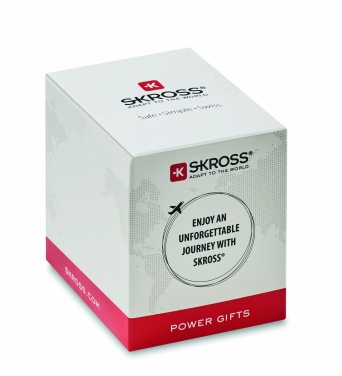 Logotrade dovana nuotrauka: Skross World to Europe USB 12W