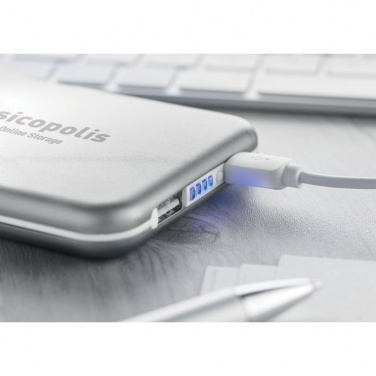 Logotrade verslo dovanos nuotrauka: 4000 mAH saulės baterija