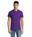 SUMMER II MEN Polo 170g, Tamsiai violetinė