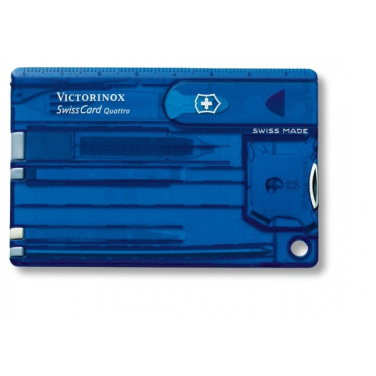 Logotrade reklaminės dovanos nuotrauka: SwissCard Quattro Victorinox