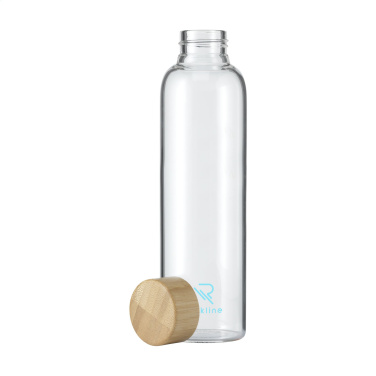 Logotrade verslo dovanos nuotrauka: Senga Glass Bamboo 500 ml geriamasis buteliukas