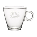 Lugano Espresso Glass 100 ml, skaidrus