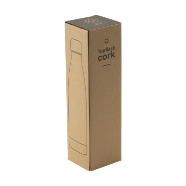 Logotrade reklaminiai produktai nuotrauka: Topflask Cork 470 ml geriamasis butelis