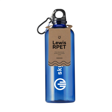 Logotrade reklaminiai produktai nuotrauka: Lewis GRS RPET Bottle 630 ml vandens butelis