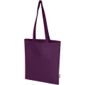 Madras Blend 140 g/m² GRS perdirbtos medvilnės medžiaginis krepšys, 7 l, Violetinė