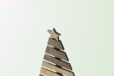 Logotrade reklaminiai produktai nuotrauka: Medinė Kalėdų eglutė