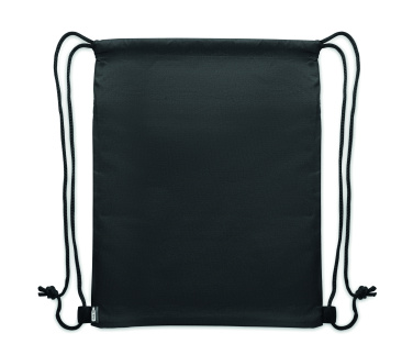 Logotrade reklaminiai produktai nuotrauka: Raišteliu užtraukiamas krepšys iš 600D RPET audinio