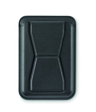 Logotrade reklaminės dovanos nuotrauka: Magnetinis PU kortelių laikiklis