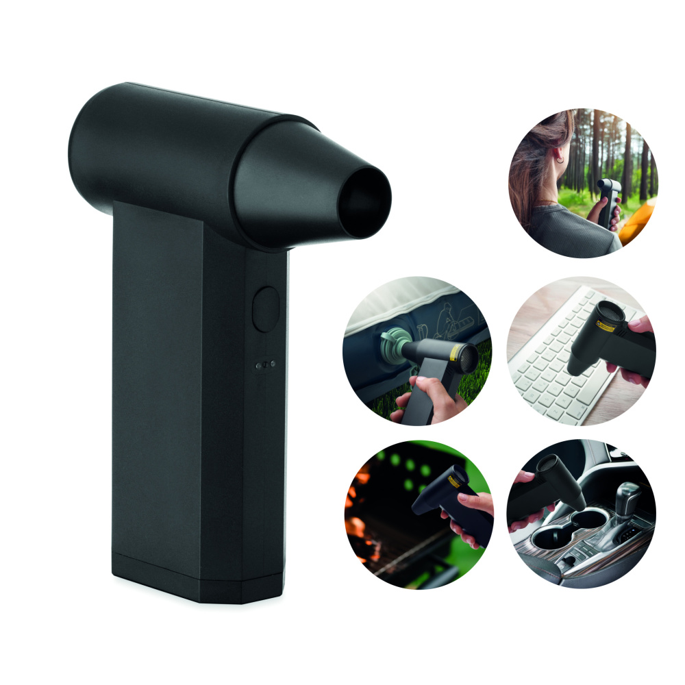 Logotrade dovana nuotrauka: Nešiojamas turbo ventiliatorius