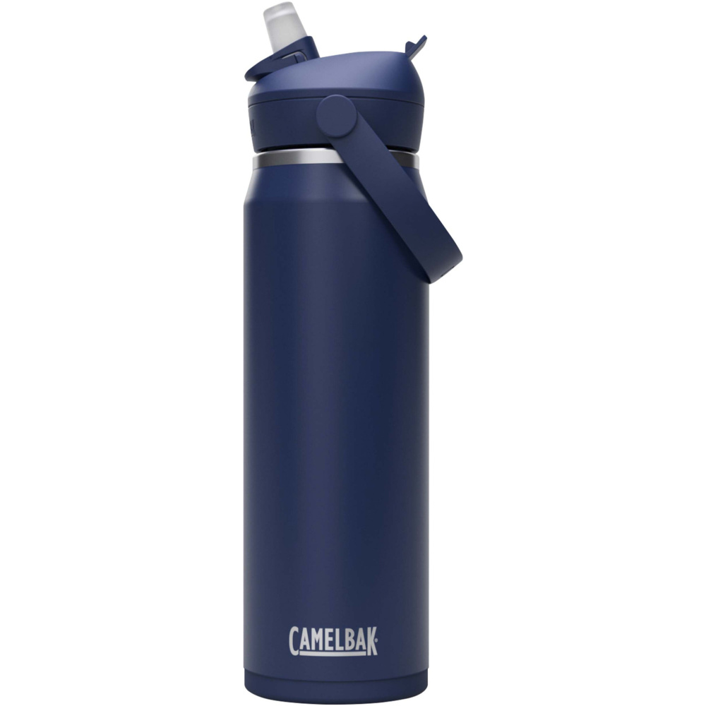 Logotrade verslo dovanos nuotrauka: Camelbak® Thrive Flip VSS 750 ml vakuuminiu būdu izoliuotas nerūdijančio plieno vandens butelis su atlenkiamu šiaudeliu