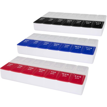 Logotrade reklaminės dovanos nuotrauka: Ciklo 7 dienų rytinis/vakarinis multivitaminų planuotojas