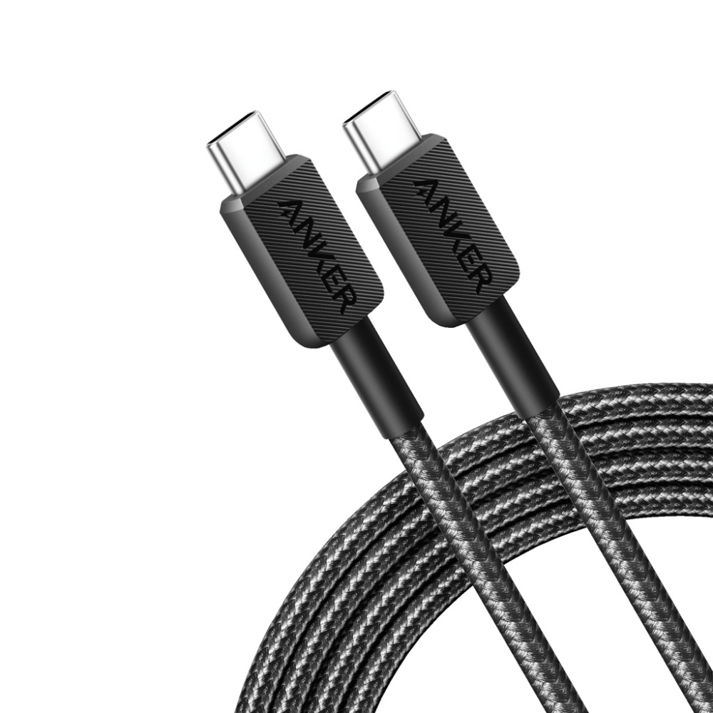 Logotrade dovana nuotrauka: „Anker“ USB-C–USB-C laidas, 1,8 metro, 60 W