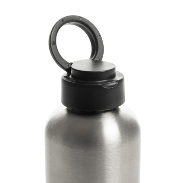 Logotrade reklaminiai produktai nuotrauka: Ripple RCS R-steel nepralaidus vandens butelis su rankena 750 ml