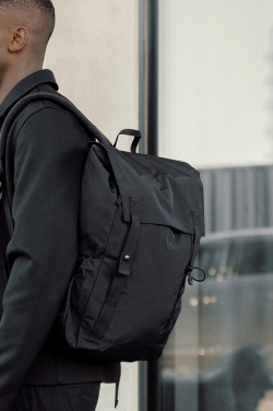 Logotrade reklaminės dovanos nuotrauka: KENTO URBAN RCS perdirbto nailono kasdieninė kuprinė