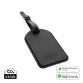„Globefind Dual RCS“ bagažo etiketė su vietos nustatymo funkcija visame pasaulyje, juoda