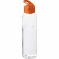 Sky 650 ml Tritan™ color-pop ūdens pudele, Oranžs / Caurspīdīgs