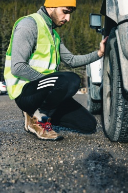 Logotrade logo dāvanas foto: GRS pārstrādāta PET augstas redzamības drošības veste