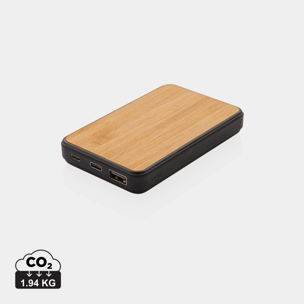 Logotrade dāvanas foto: RCS pārstrādāta plastmasa 5000 mAh Powerbank