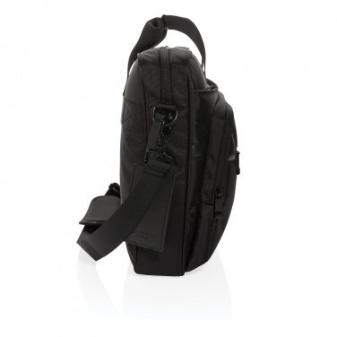 Logotrade ziemassvētku dāvanas foto: Swiss Peak RPET Voyager RFID 15,6" klēpjdatora soma