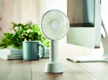 Logotrade korporatīvās dāvanas foto: USB galda ventilators ar statīvu 