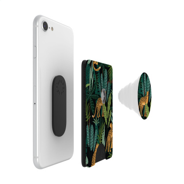 Logotrade dāvanas foto: PopSockets® PopWallet+ karšu turētājs ar PopGrip