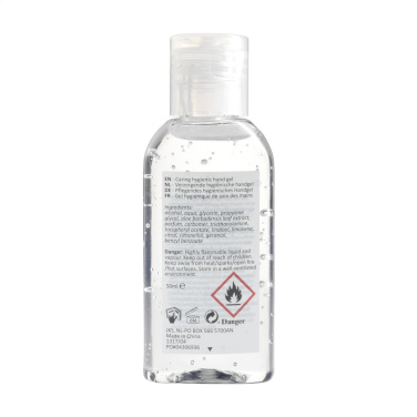 Logotrade korporatīvās dāvanas foto: Caring Hygienic Hand Gel 50 ml