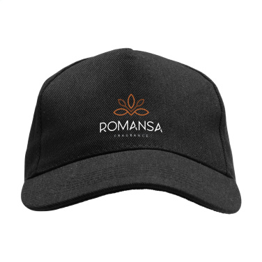 Logotrade biznesa dāvanas foto: Hamar Cap Recycled Cotton vāciņš